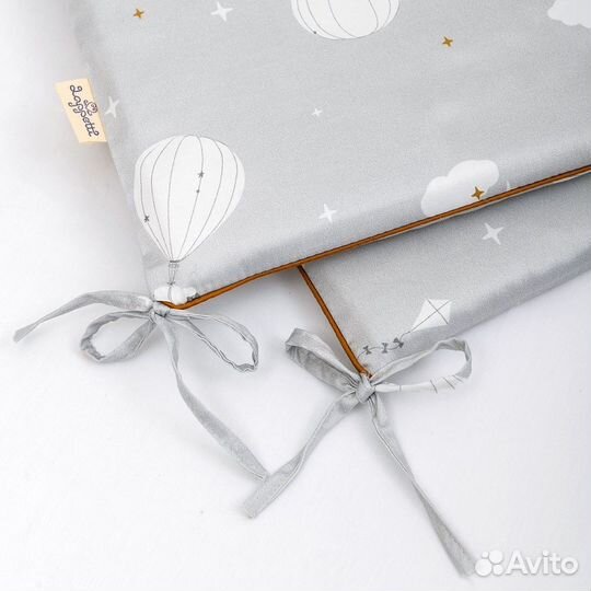 Комплект в кроватку Lappetti «Сказочный полет» 6 предметов для прямоугольной кровати