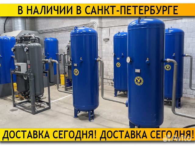 Воздушный ресивер 500л 10 бар - рв 500/10