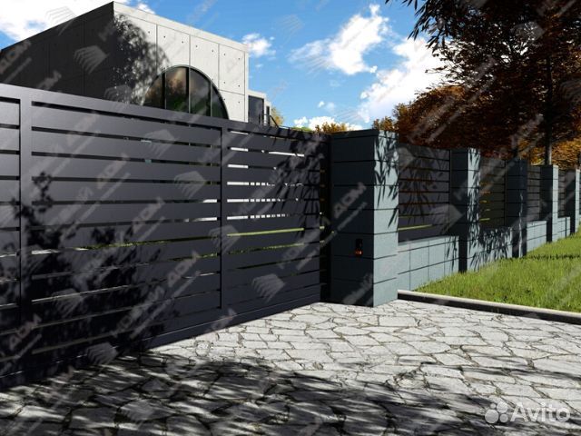 Забор Ранчо горизонтальный