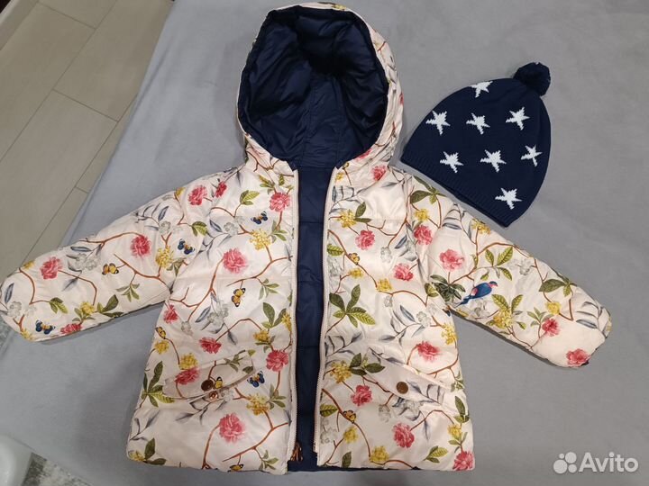 Куртка для девочки zara Зара 92 98 2 3 года
