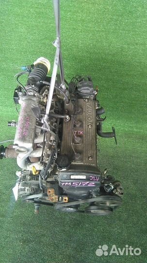 Двигатель в сборе двс toyota corsa EL55 5E-FE 1995