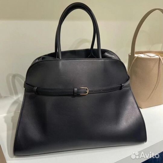 Сумка the row Margaux belt 15 черная