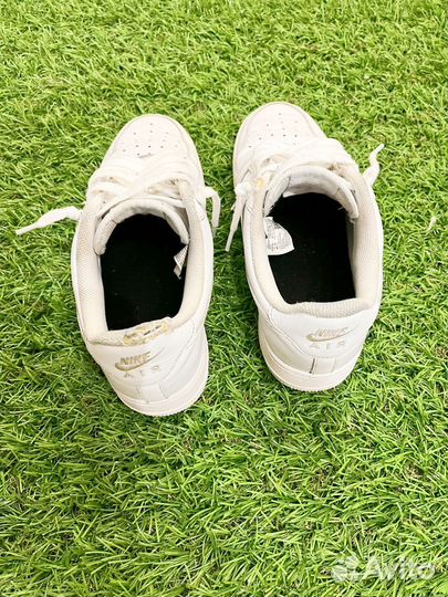 Кросовкки Nike air force 1 triple white оригинал