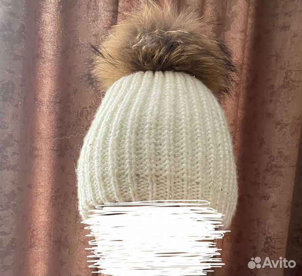 Шапка зимняя женская