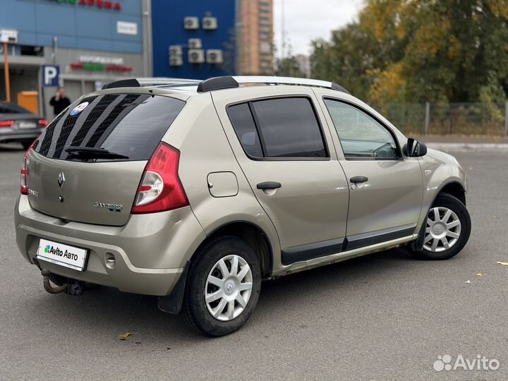 Renault Sandero 1.6 МТ, 2011, 87 000 км