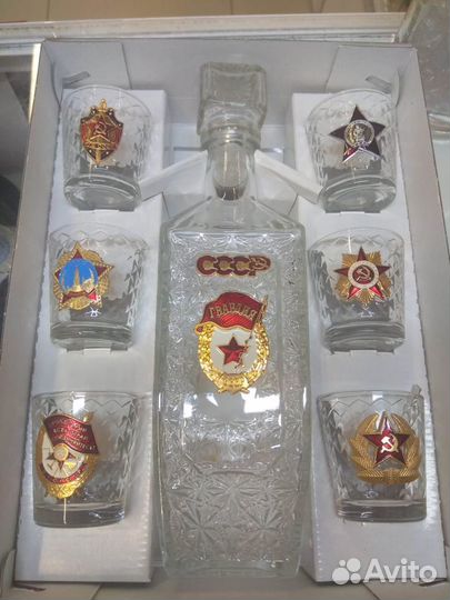 Коллекционные наборы Графин с стопками