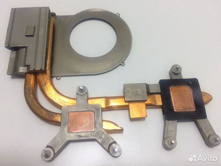 Радиатор под дискрет.видео ноутбука hp dv6-3000