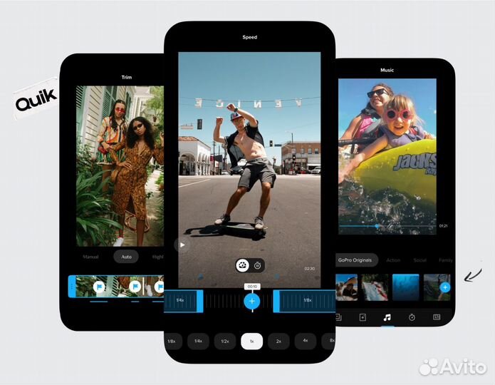 GoPro + Quik подписка на ваш аккаунт 12 месяцев
