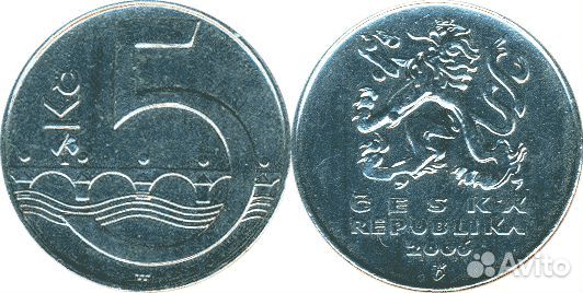 Монеты Чехии и Чехословакии