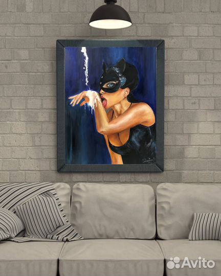 Женщина кошка