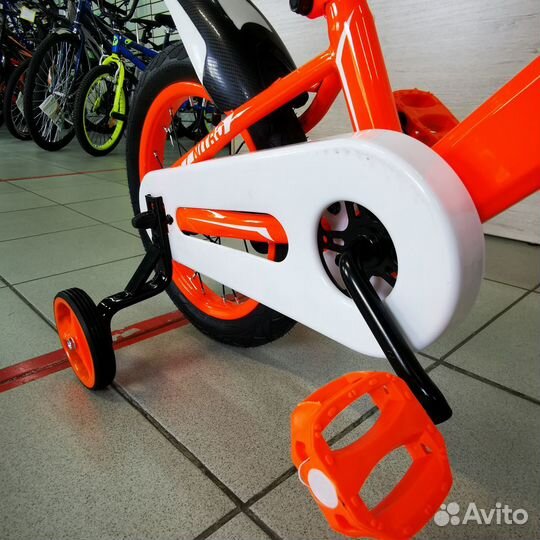 Велосипед forward nitro 14 (2021) оранжевый