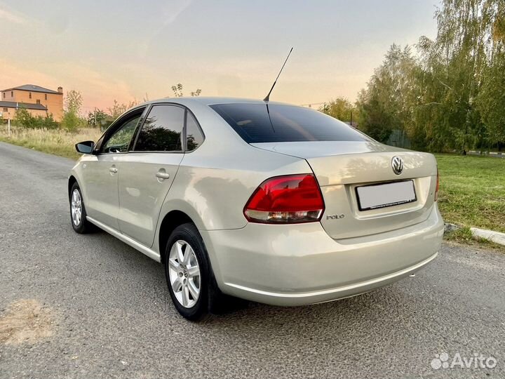 Volkswagen Polo 1.6 AT, 2012, 161 000 км