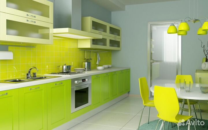 Гарнитур для кухни. Влагостойкая столешница