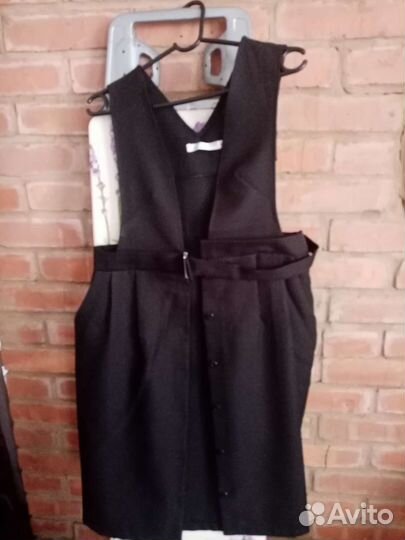 Школьный сарафан 48р