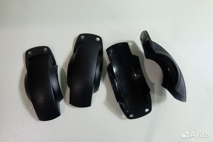 Крыло (брызговик) Эльва для лыжероллеров с колесам