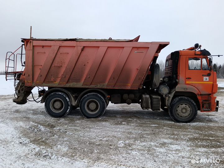 Камаз 6520 кдм+самосвал