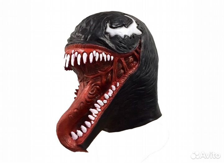 Веном с открытой пастью карнавальная латекс