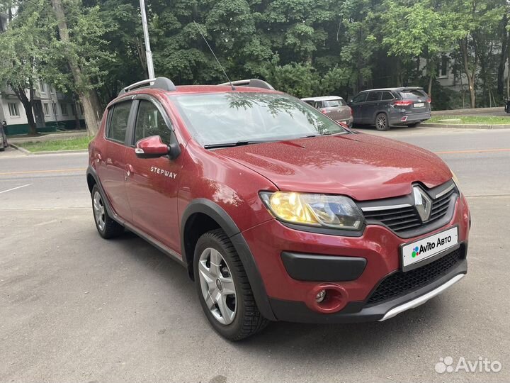 Renault Sandero Stepway 1.6 AT, 2016, 155 000 км
