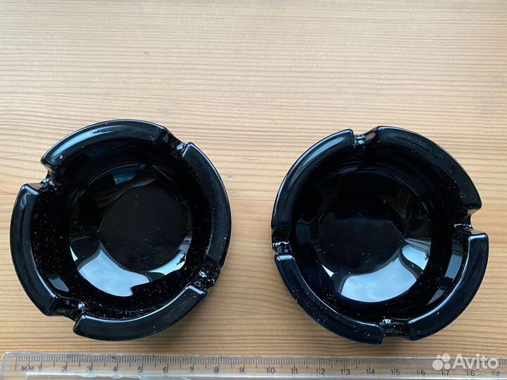 Пепельницы стеклянные