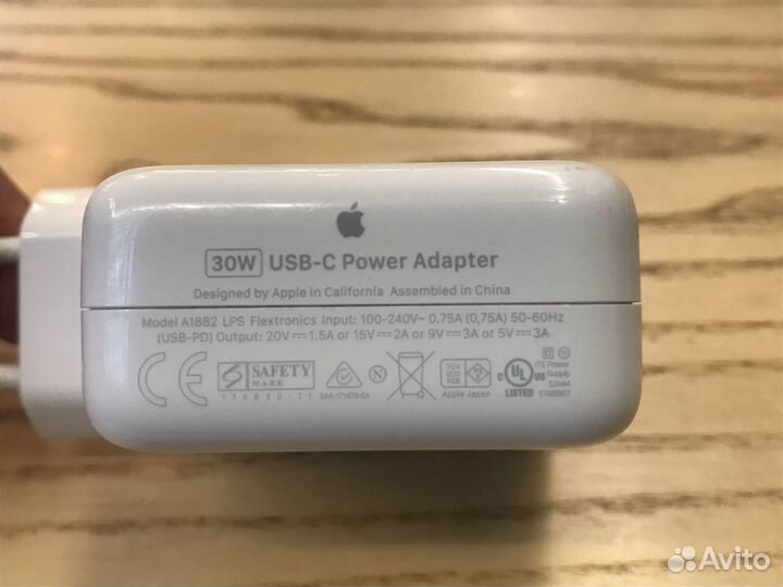 Зарядное устройство type c 30вт