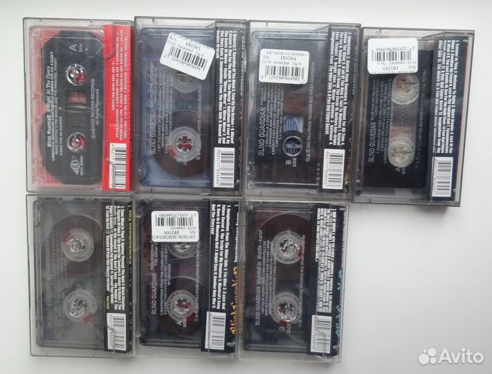 Аудиокассеты Blind Guardian