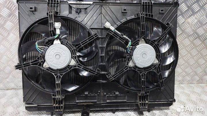 Б/У Б/У Радиатор основной В сборе с вентилятором