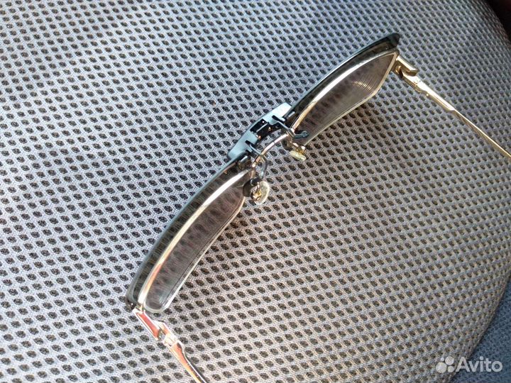 Поляризованные солцезащитные очки на клипсе