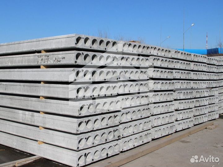 Плиты перекрытия пустотные пб 72-6-8 жби на заказ