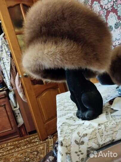 Шапка норковая женская