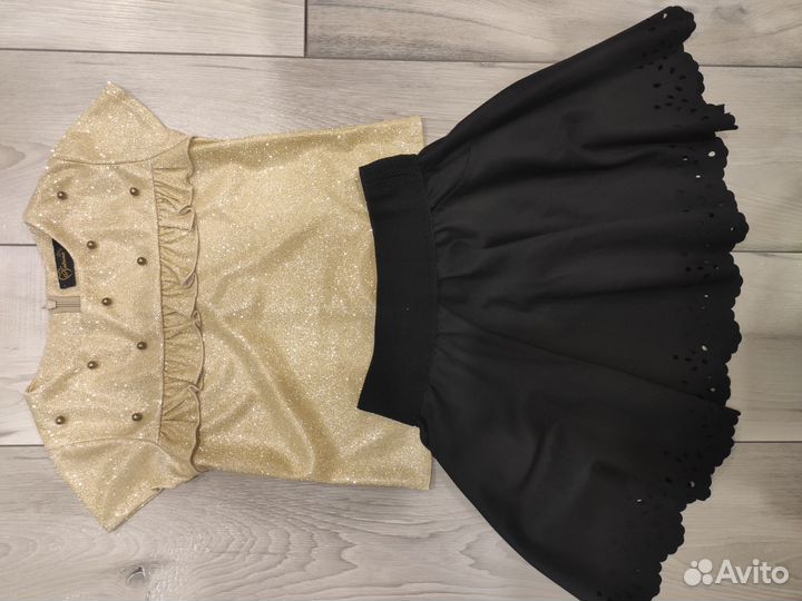 Одежда пакетом на девочку 122-128