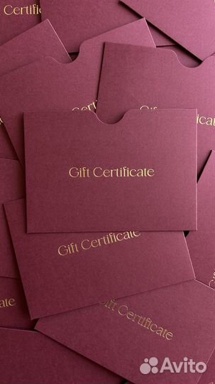 Бумажные конверты для сертификатов 11х16см