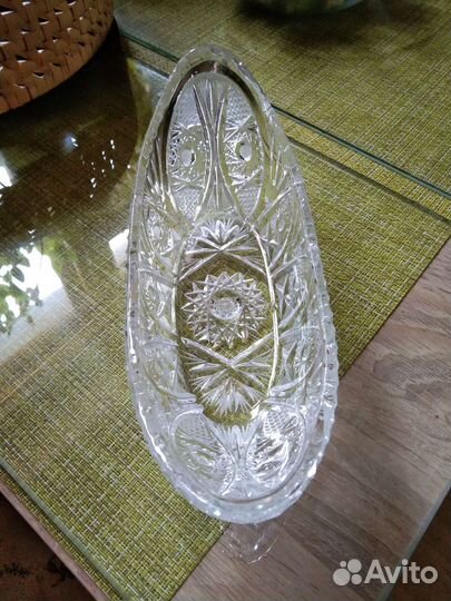 Хрустальная Ладья из СССР- большая редкость