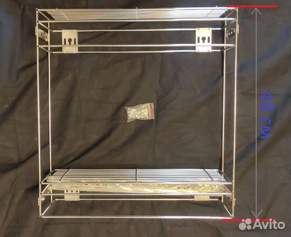 Встраиваемая бутылочница выкатная