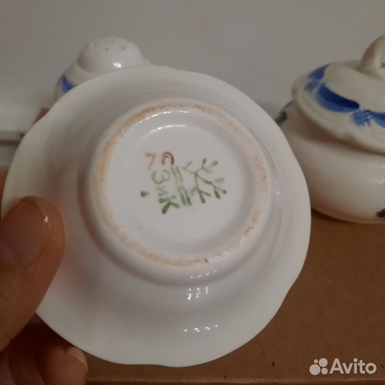 Столовый сервиз СССР зик конаково