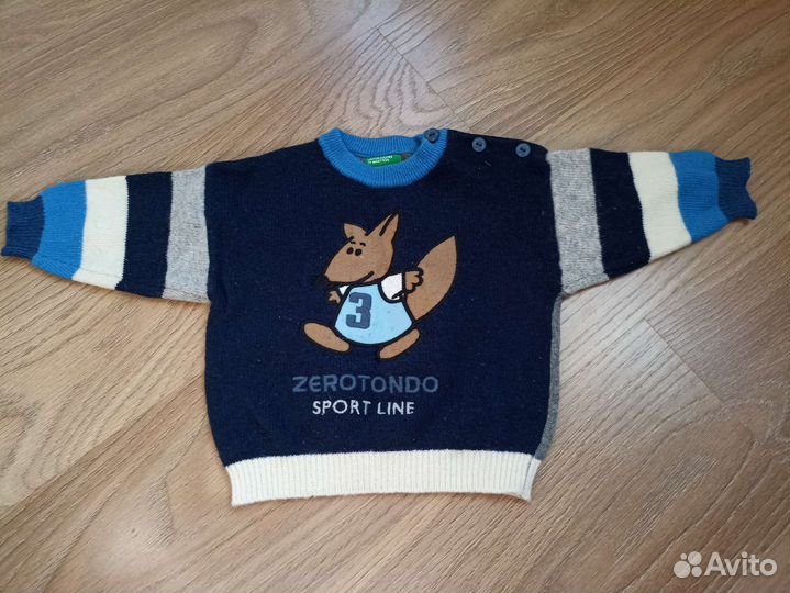 Свитер united colours of benetton шерсть