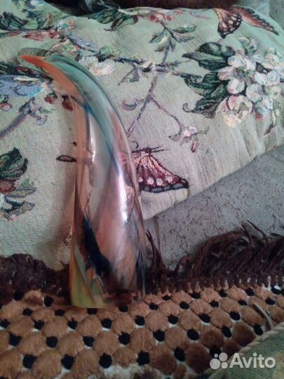 Рог цветное стекло из СССР