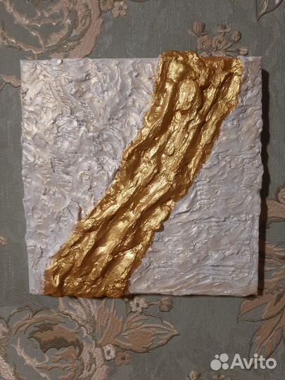 Картина из гипса 