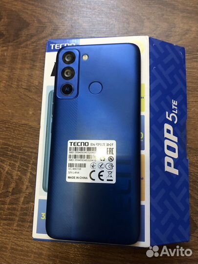 TECNO POP 5 LTE, 2/32 ГБ