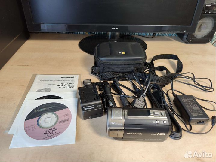 Видеокамера panasonic hc-v720m