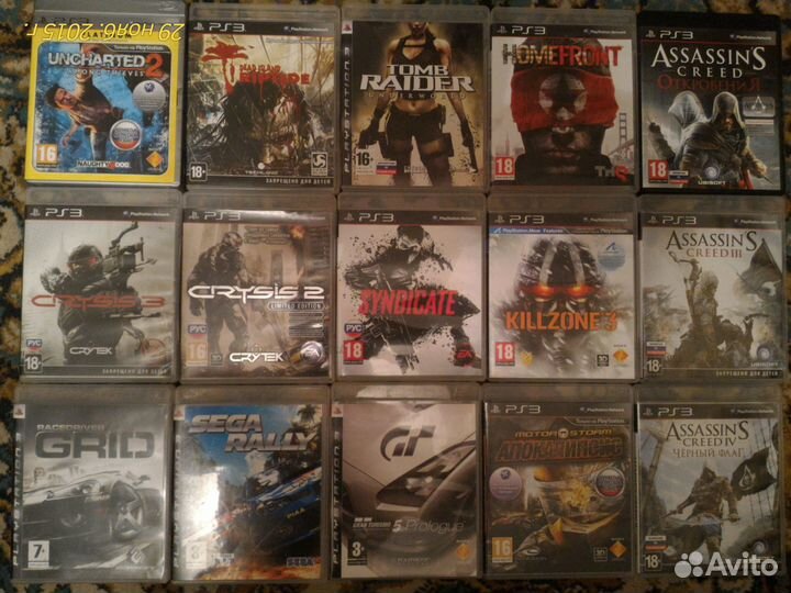 Игровая приставка PS3 и игры