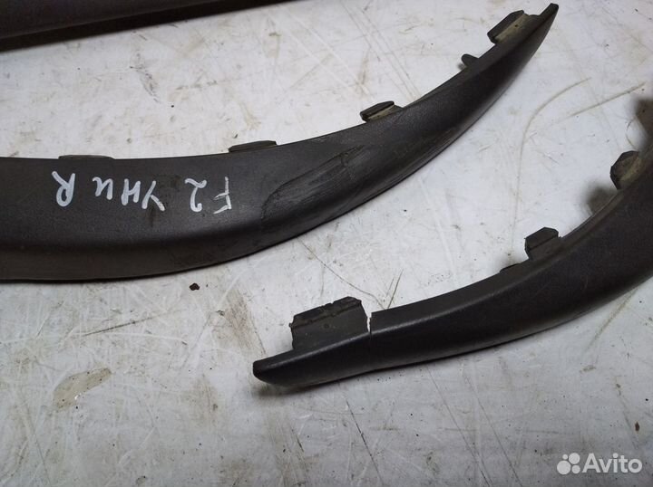 Молдинг заднего бампера Ford Focus 2 2005-2008