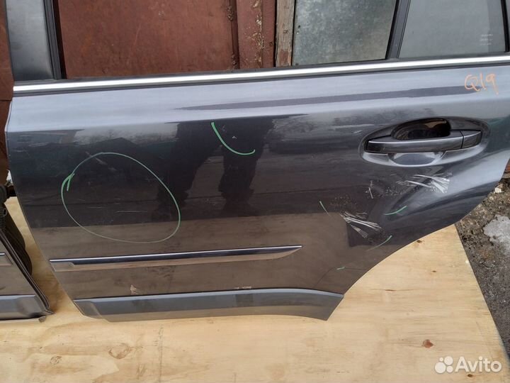 Дверь задняя левая Subaru Outback 2009-2014USA