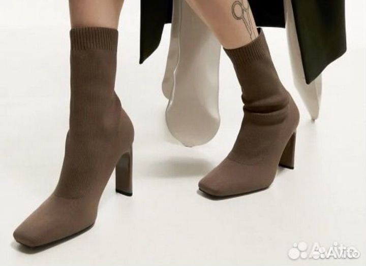 Ботильоны zara 37