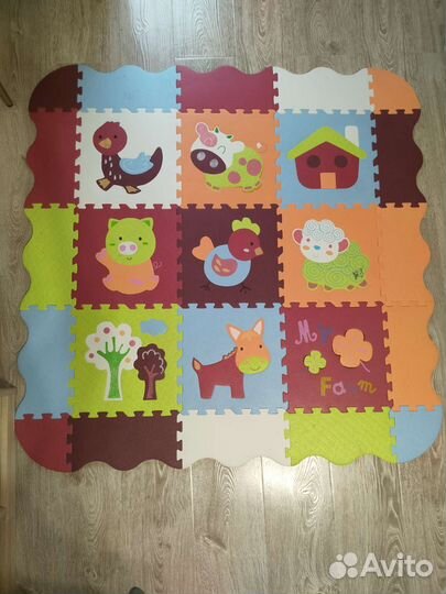 Коврик пазл