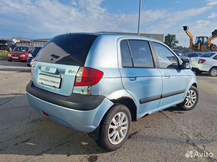 Hyundai Getz 1.4 AT, 2006, 186 331 км