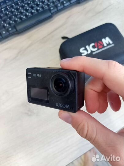 Экшн-камера Sj8 pro + аксессуары