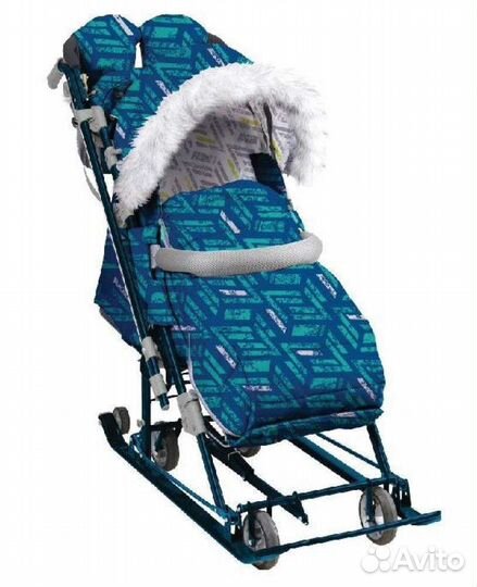 Санки новые Ника 7-8 s (спорт)