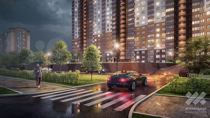 3-к. квартира, 64,6 м², 2/25 эт.