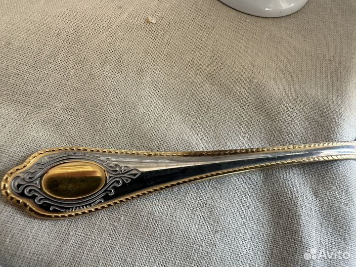 Винтажные кофейные кружки с ложкой