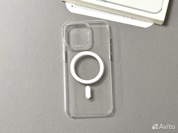 Чехол на iPhone 15 Pro Max Clear Case Magsafe